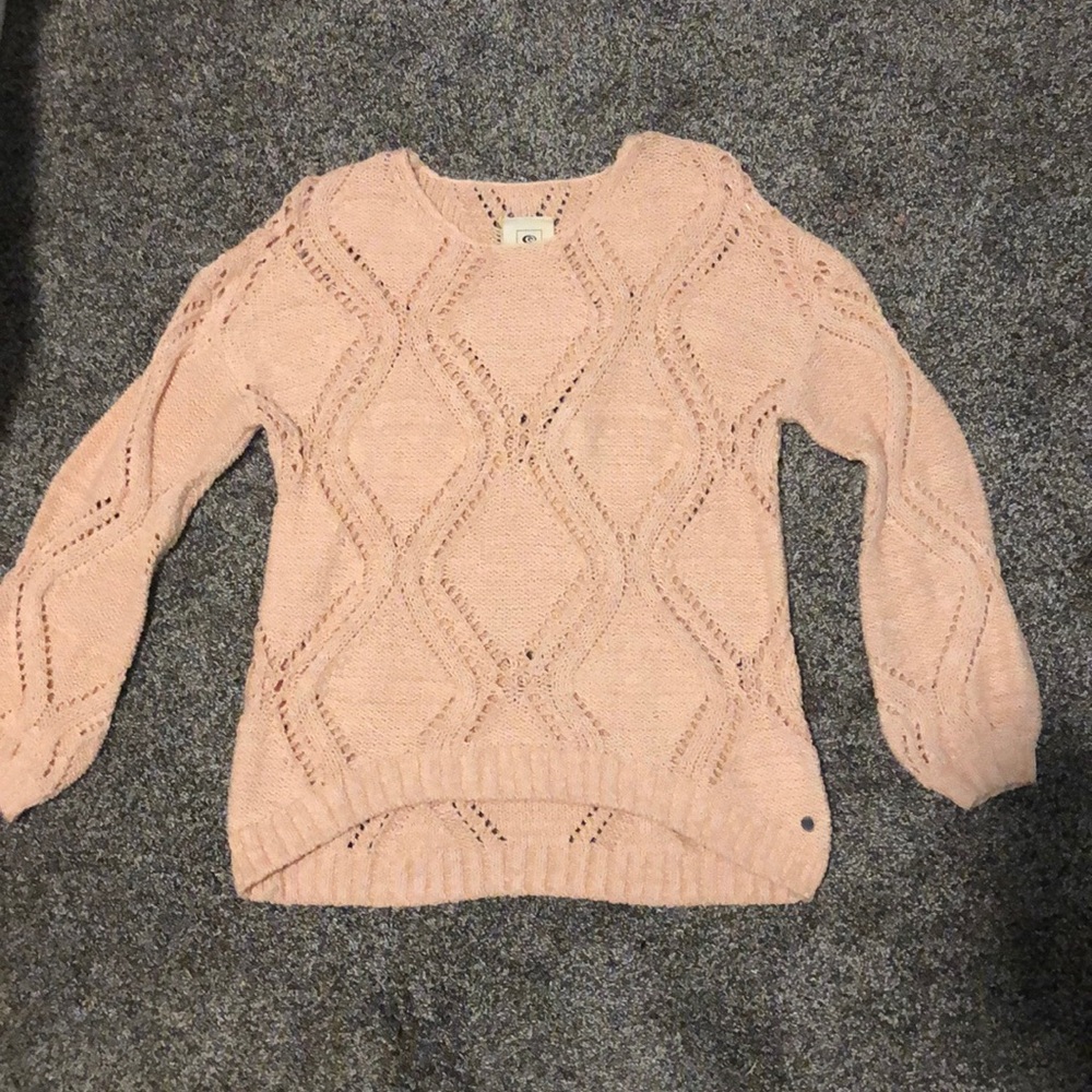 Pink sweater